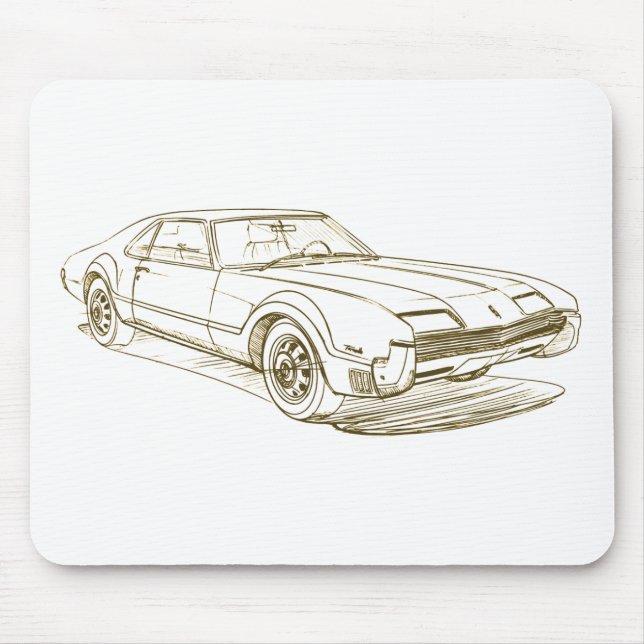 Olds Toronado Mouse Pad (Front)