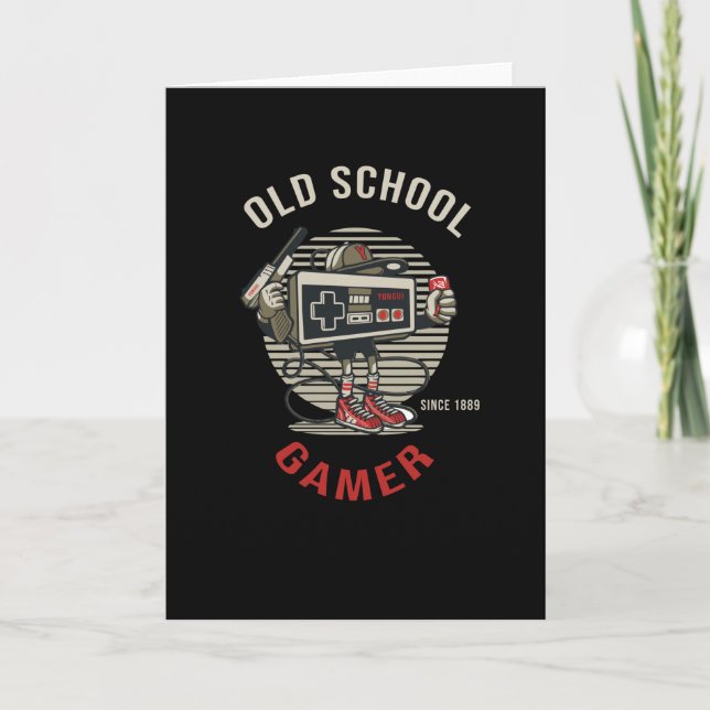 OldSchool Gamer Card (Front)