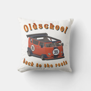 Oldschool Speed - ​Back to the roots! Throw Pillow