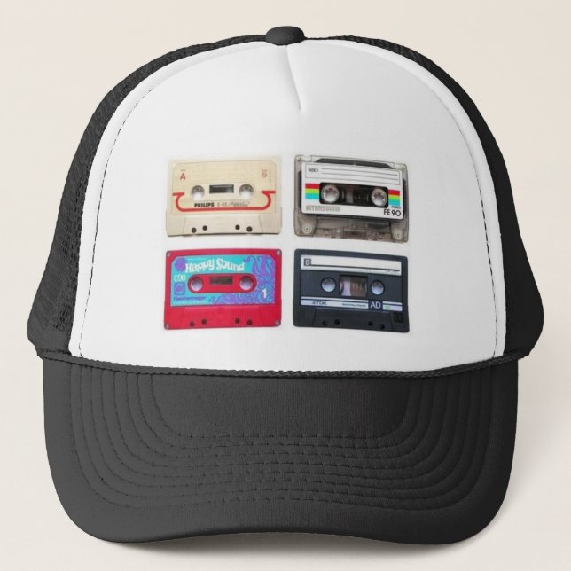 Oldskool audio trucker hat (Front)