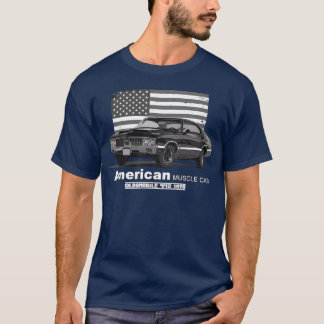 Oldsmobile 442 American Muscle Car 60S 70S vintage T-Shirt