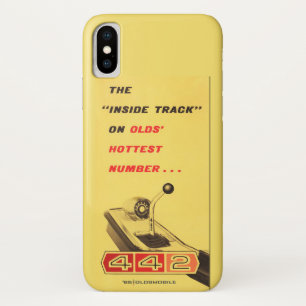 Oldsmobile 442 - Old's hottest number poster Case-Mate iPhone Case