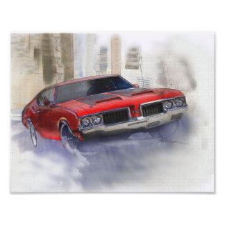 Oldsmobile 442 photo print