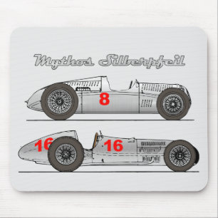Oldtimer Silver Arrow Germany 1939 Auto-Union  Mouse Pad