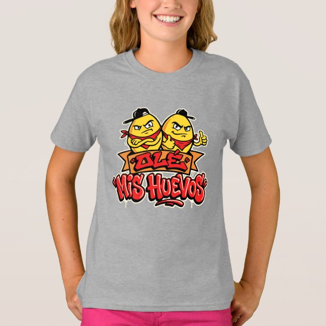 Ole mis huevos 2 T-Shirt (Front)