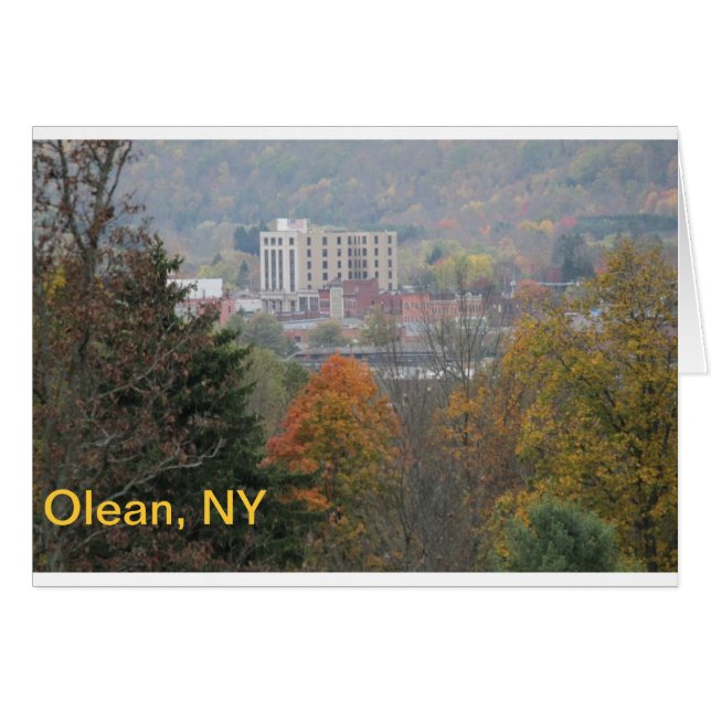 Olean, NY Postcard (Front Horizontal)