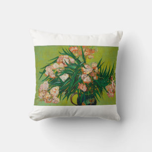 Oleanders by Vincent van Gogh Throw Pillow