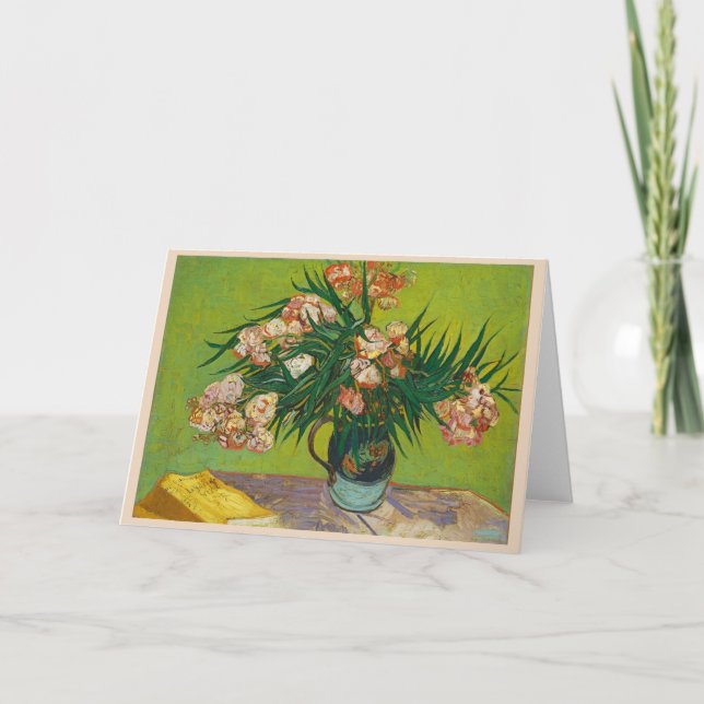 Oleanders, Vincent van Gogh Card (Front)