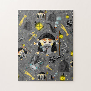 Olentzero Basque Eguberri on by Simonsite Jigsaw Puzzle