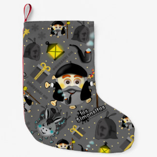Olentzero Basque Eguberri on by Simonsite Small Christmas Stocking