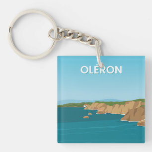 Oleron travel keychain