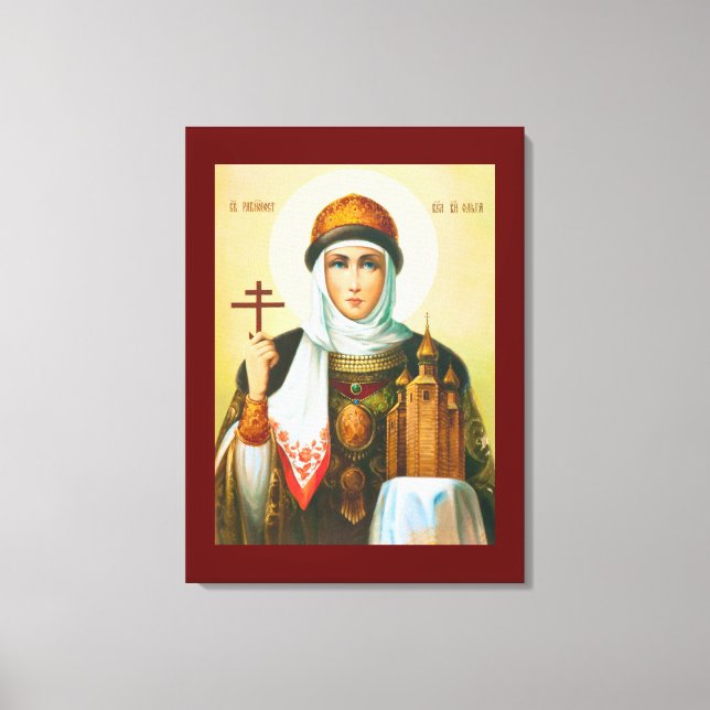 Olga Canvas Print (Front)