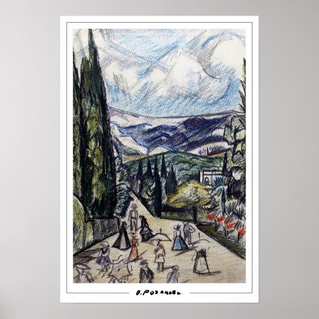 Olga Rozanova Zedign Affiche #16 (Devant)