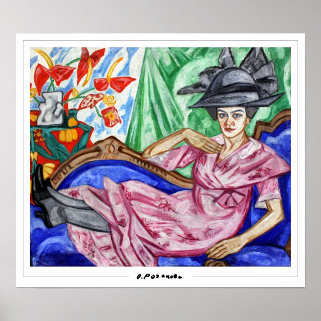 Olga Rozanova Zedign Art Poster #9 (Front)