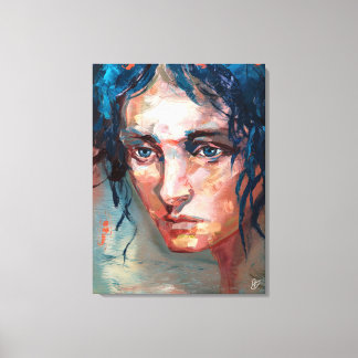 Olhar Melancólico Canvas Print