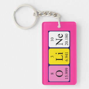 Oline periodic table name keyring
