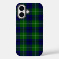 Oliphant tartan blue green plaid