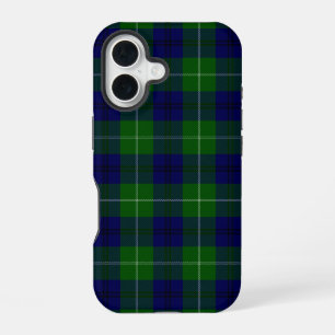 Oliphant tartan blue green plaid iPhone 16 case