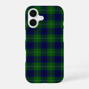 Oliphant tartan blue green plaid iPhone 16 case