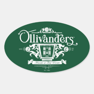 OLIVANDERS™ Makers of Fine Wands Oval Sticker