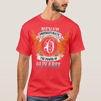 Olivarez Name Shirt Never Underestimate The Power