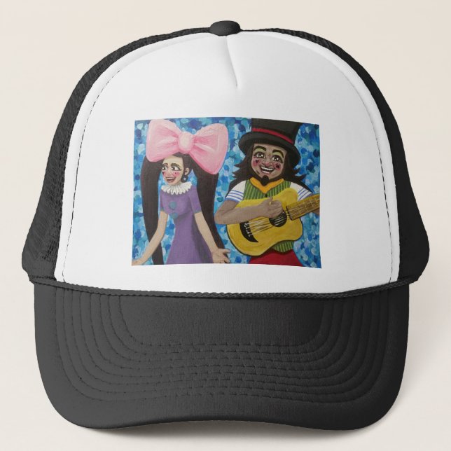 Olive and Dingo Trucker Hat (Front)