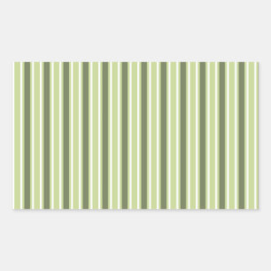 Olive and white candy stripes sticker