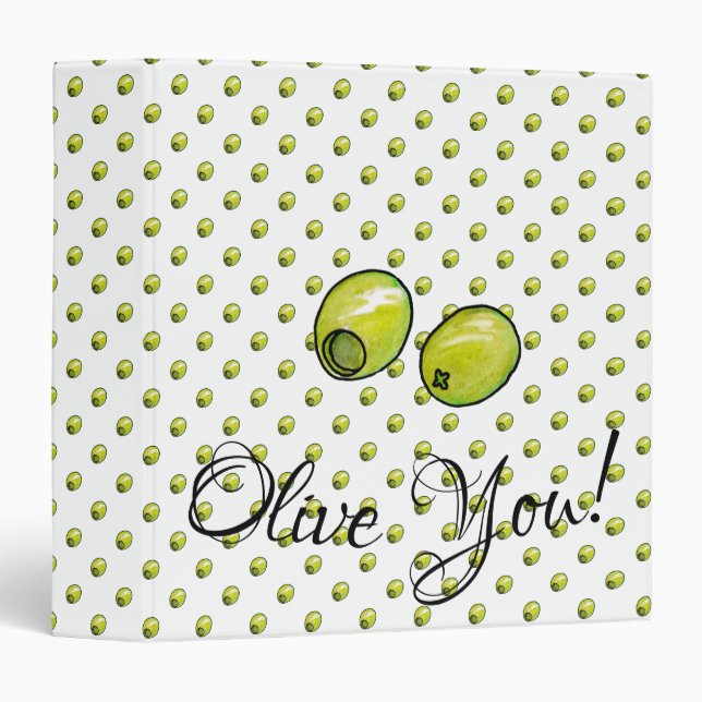 Olive Binder (Front/Spine)