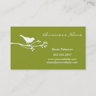 Olive Bird Business Card