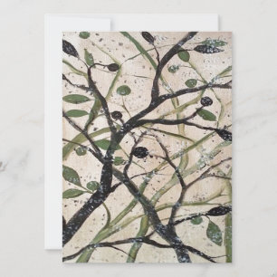 Olive Branch Abstract Art