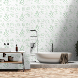 Olive Branch Botanical Wallpaper – Natural Leaf