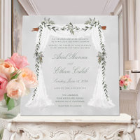 Olive Branch Chuppah Wedding