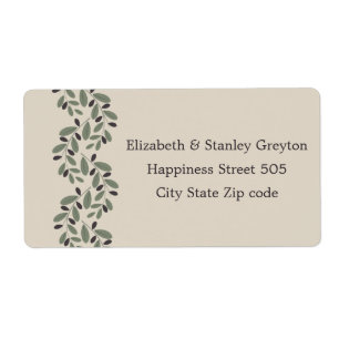 Olive branch garland wedding