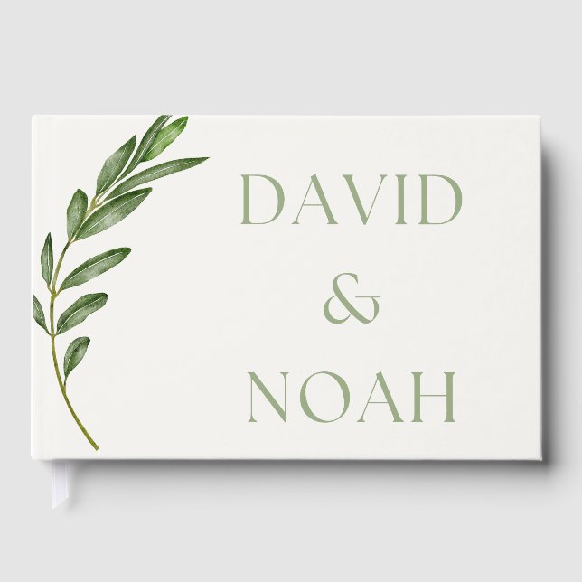 Olive Branch Guest Book (Front)