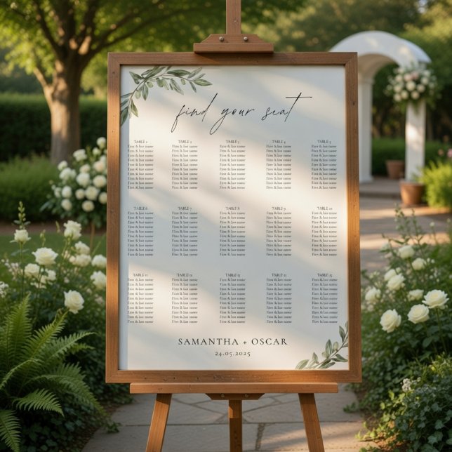 Olive Branch Seating Chart | Find Your Seat (Creator Uploaded)
