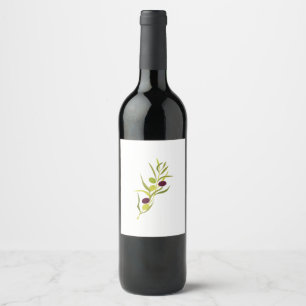 Olive Branch Wine Label