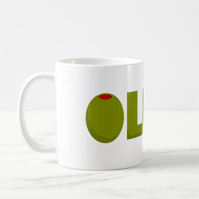 Olive Coffee Mug (Left)