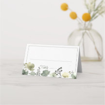 Olive Floral Wedding