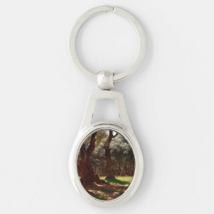 Olive Forest in Cap Saint Martin Keychain