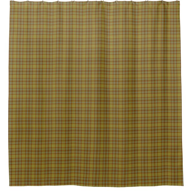 Olive Gray Brown Tartan Plaid Rustic (Front)