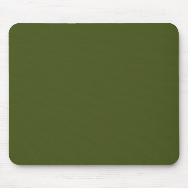 Olive Green Background Decor to Customize Mouse Pad (Front)