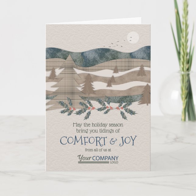 Olive Green, Blue Nature Company Cartes de fin de  (Devant)