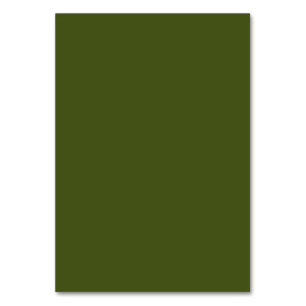 Olive Green Colour Design Customize This Table Number