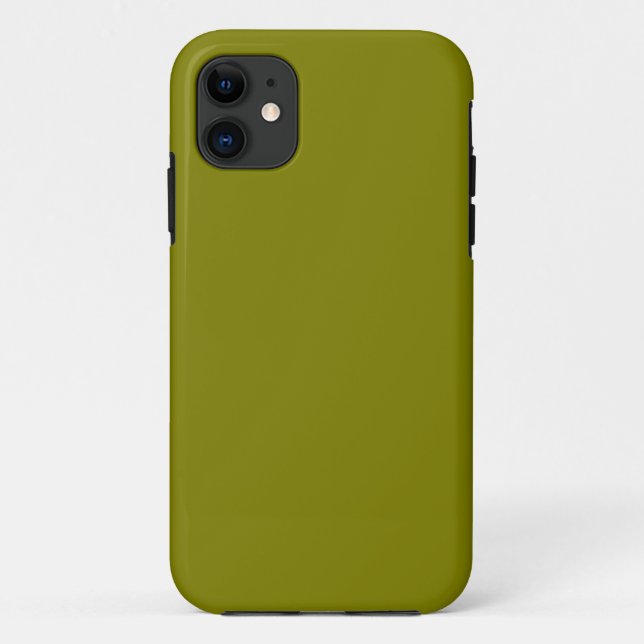 Olive Green Cover iPhone 5 Case (Back)