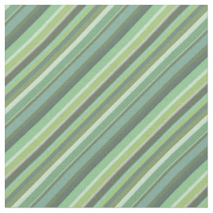 Olive green diagonal stripes fabric