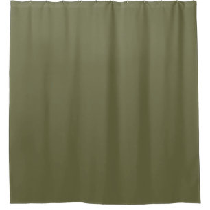 Olive Green Earthy Solid Colour Print