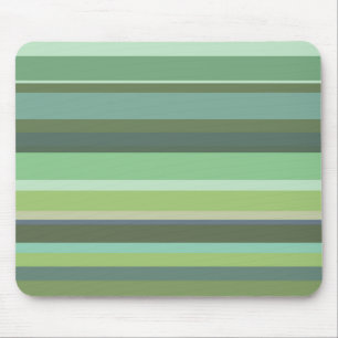 Olive green horizontal stripes mouse pad