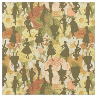 olive green mid century 1950s vintage silhouette  fabric