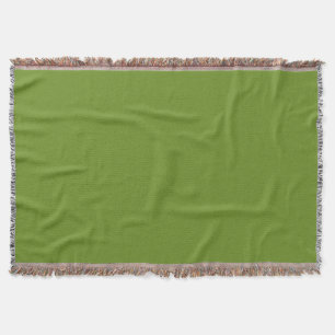 Olive Green Personalized Cozy Home Blanket