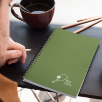 Olive Green Pickleball Personal Weekly